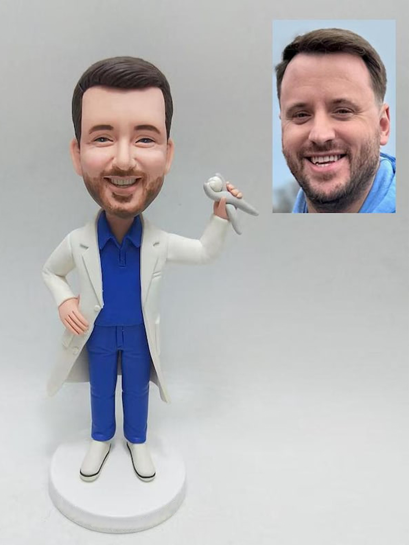 Personalized Clay Shaking Dolls, Customized Unique Gifts